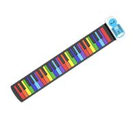 Colorful 49-key Portable Hand-rolled Piano With Built-in Speaker And 128 Tones And 14 Demo Songs Keyboard Piano for Beginner