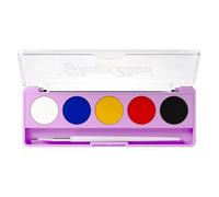 Colorful 5 Color Liquid Eye Liner Set Blacklight Glow Eye Face And Body Paint Tool With Application Brush For Parties