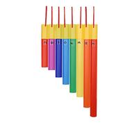 Colorful 8 Tones Sound Tube Percussion Instrument Musical Toy Tuned Percussion Tube For Music Teaching