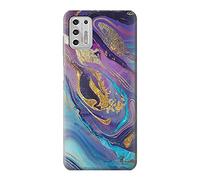 Colorful Abstract Marble Stone Case Cover For Motorola Moto G Stylus (2021)