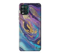 Colorful Abstract Marble Stone Case Cover For Motorola Moto G Stylus 5G