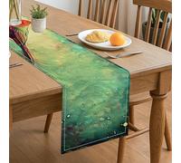 Colorful Abstract Table Runner, Vibrant Artistic Design for Modern Home Dining Decor, Ideal for Everyday Use and Holiday Gatherings 13x72 Inch