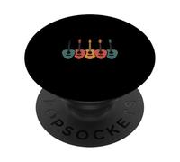Colorful Acoustic Guitar Picks Music Lover Vibe PopSockets Adhesive PopGrip