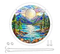 Colorful Acrylic Jigsaws Puzzle Wall Art Decorative Hanging Sunsatcher for Modern Homes Decors Birthday Puzzle Sunsatcher