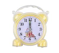 Colorful Alarm Clock for Home and Office Use Effective Alarm for Better Time Management (Yellow)