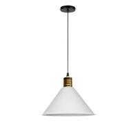 Colorful Aluminum Chandelier Pendant Adjustable E27 Ceiling Light Fixture Kitchen, Bedroom, Dining Room, Restaurant - Modern Creative Hanging Lamp for Corridor & Living Spaces(White,40cm)