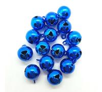 Colorful Aluminum Jingle Bells, Multi-Color Metallic, 12mm, Pet Collar Charm Decoration for Dogs, Cats, Birds, Multiple Packs (mix, 25pcs)