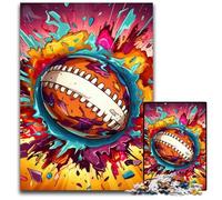 Colorful American Football 1000 Piece Jigsaw Puzzles for Adults Difficult Puzzles for Adults Ideal And Home Decor 50x75CM/19.68x29.52inch