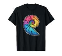 Colorful Ammonites Fossils Prehistoric Geologists Science T-Shirt