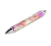 Colorful And Gorgeous Tie-Dye Is Very Beautiful Retractable Ballpoint Pen, Ultra Fine, 0.5mm, Black Ink, Unique Pattern Rollerball Pen Ball Point Pen for College Office Business Student Nurse, 1PCS