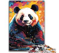 Colorful Animal Panda JigsawPuzzle 2000 Pieces for Adults,Decompressing Intellectual Educational Toy Birthday Present,Gifts,Wall Art (70X100cm)