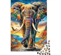 Colorful Animals 1000 Piece Jigsaw Puzzle with Whimsical Design - A Charming Challenge for Adults And Kids Age 14 Years Up70x50cm/1000pcs