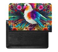 Colorful Animals & Flowers Passport Cover Protector Rfid Blocking Passport Holder Id Card Holder Secure Travel Wallet Organizer for Passport Tickets Credit Cards, style, One Size