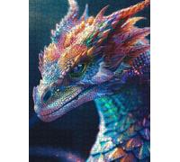 Colorful Animals Jigsaw Puzzle 6000 Piece, Puzzles for Adults 6000, The Impossible Challenge, Jigsaw Puzzle Games Classic Educational, Wooden Puzzles, for Home Wall Decoration Gift FNKL1-95