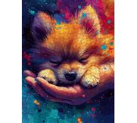 Colorful Animals Jigsaw Puzzles for Adults 3000, 3000 Piece Jigsaw Puzzles, Challenging Puzzle, Classic Educational Jigsaws Games, Fun Family Activities, for Home Wall Decoration Gift DX0YL0-98