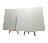 Colorful Anodized Aluminum Alloy Plate 5052 Aluminum Sandblasted Surface Aluminum Sheet Black Silver Gold Blue Grey Red(Silver,300x300x1mm 2Pcs)
