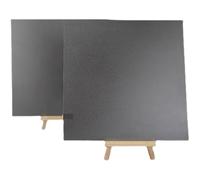 Colorful Anodized Aluminum Alloy Plate 5052 Aluminum Sandblasted Surface Aluminum Sheet Black Silver Gold Blue Grey Red(Grey,300x300x1mm 2Pcs)