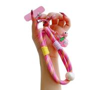 Colorful Antislip Mobile Lanyard Rope With Cartoon Fruit Accessories Reinforced Metal Hook Suitable For Device Security Antislip Phone Lanyard