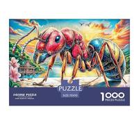 Colorful Ants 1000 Piece Jigsaw Puzzle for Adults - A Great Gift Idea for Men & Women, Challenging Wall Art for Home Decoration 70x50cm/1000pcs