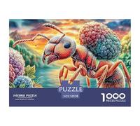Colorful Ants 1000 Piece Jigsaw Puzzle for All Ages - Eco-Friendly Recycled Paper, A Great Gift Idea And Home Decoration Project 52x38cm/1000pcs