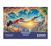 Colorful Ants Jigsaw Puzzle 1000-Piece for Adults & Kids, Challenging Home Decoration Gift 70x50cm/1000pcs