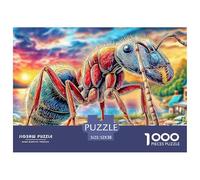 Colorful Ants Jigsaw Puzzles for Adults Kids. 1000 Pieces Impossible Puzzle Challenge Toy 52x38cm/1000pcs