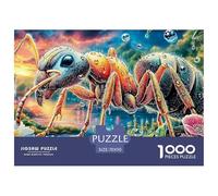 Colorful Ants Jigsaw Puzzles for Adults Kids. Impossible 1000 Pieces Puzzle Challenge Toy Games Gifts 70x50cm/1000pcs
