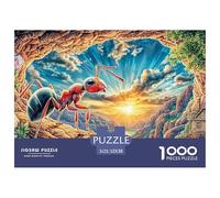 Colorful Ants Puzzle 1000-Piece for Adults And Kids, Difficult Jigsaw Puzzle, Challenging & Relaxing Gift 52x38cm/1000pcs