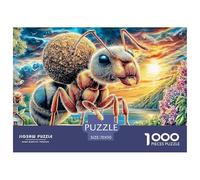 Colorful Ants Puzzle 1000 Piece Impossible Jigsaw Puzzles for Adults, Impossible Puzzle Family Activity Puzzles 70x50cm/1000pcs