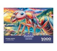 Colorful Ants Puzzle 1000 Piece Impossible Jigsaw Puzzles for Adults, Impossible Puzzle Family Activity Puzzles 70x50cm/1000pcs