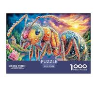 Colorful Ants Puzzle 1000 Piece Impossible Jigsaw Puzzles for Adults, Impossible Puzzle Family Activity Puzzles 52x38cm/1000pcs