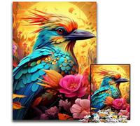 Colorful Art Bird 1000-Piece Jigsaw Puzzle cardboard Jigsaw Puzzles for Adults for Teenagers & Teens, Ideal Birthday 26X38CM/10.23x14.96inch