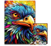 Colorful Art Bird Jigsaw Puzzles 1000 Pieces for Adults cardboard Jigsaw Puzzles for Home Decor & Holiday Fun 26X38CM/10.23x14.96inch