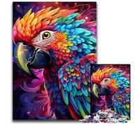 Colorful Art Parrot JigsawPuzzle 1000 Pieces for Adults Puzzles for Adults Brain Challenge, for Teenagers & Home Decor 50x75CM/19.68x29.52inch