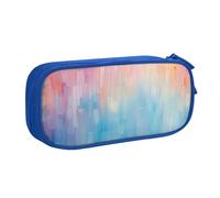 Colorful Art Pencil Case for Boys Girls Modern Large Pen Bag Desk Stationery Organizer Pencil Pouch for School Office Zippered Makeup Bag