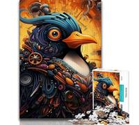 Colorful Art Penguin 2000 Piece Jigsaw Puzzle for Adults Teens,Decompressing Intellectual Educational Toy Birthday Present,Gifts,Wall Art 70x100cm