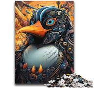 Colorful Art Penguin 2000 Pieces Jigsaw Puzzles For Teens And Adults,for Educational Game Challenge Toy Unique Home Decor And Gifts (70X100cm)