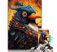 Colorful Art Penguin Puzzles for Teenagers Teens 2000pc Puzzle,Educational Games Home Decoration Deal As Gifts for The Whole Family 70x100cm