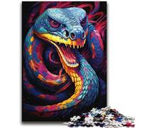 Colorful Art Snake 2000 Piece Jigsaw Puzzles for Teenagers Gifts,Educational Game Challenge Toy Wall Decoration Unique Birthday And Xmas Gifts (70X100cm)