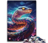Colorful Art Snake 2000 Pieces Jigsaw Puzzle For Adults Teens,Learning Educational Toy for Is Ideal As A Gift for The Whole Family (70X100cm)