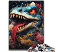 Colorful Art Snake Puzzles for Teenagers 2000 Pieces,Family Game Stress Reliever Difficult Challenge Artists Collection,Fine Art (70X100cm)