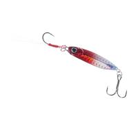 Colorful artificial lures with double hook and slow sinking properties to enhance fish attraction, freshwater sinking, saltwater lures
