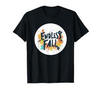 Colorful Autumn Awaits with Endless Fall Graphic Outfit T-Shirt