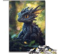Colorful Baby Dragon Puzzles for Adults And Teenagers, Toys Educational Games Stress Relieving Secret Santa Gifts for And Age 14 (50x75cm)