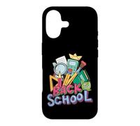 Colorful Back to School Doodle Art Case for iPhone 17
