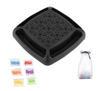 Colorful Ball Elimination Game Puzzle Magic Chess Board Interactive Parent Child Toy Set for Kids Family Fun ABS Material Red Yellow Balls 178g 6.3oz 2 4 Players