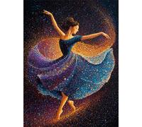 Colorful Ballet 200 Piece Jigsaw Puzzles For Adults, Fun Challenging & Brainteasing 200 piece Adult jigsaw puzzle, Impossible puzzles, Gift for Men/Women, Finished Size is 35x25cm