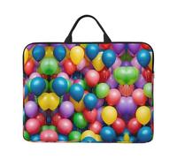 Colorful Balloons Blue Sky 14 Inch Laptop Or Tablet Case,Durable and Water-Repellent Fabric, Lightweight, Business Casual