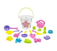 Colorful Beach Set, Water Play Kit, Sand Game Accessories, Outdoor Summer Pool Backyard Activity Pack, Coastal Trip Fun Play Gear, Toy Collection for Boys, Girls, Children