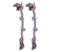 Colorful Bendable Cotton Rope Parrot Chew Toy, Ideal for Birds Cage, a Great Pet Playground Accessory, 6 PCS